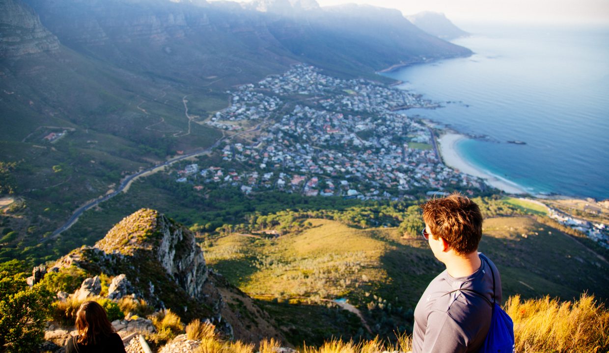 The view of Camps Bay from Lions Head